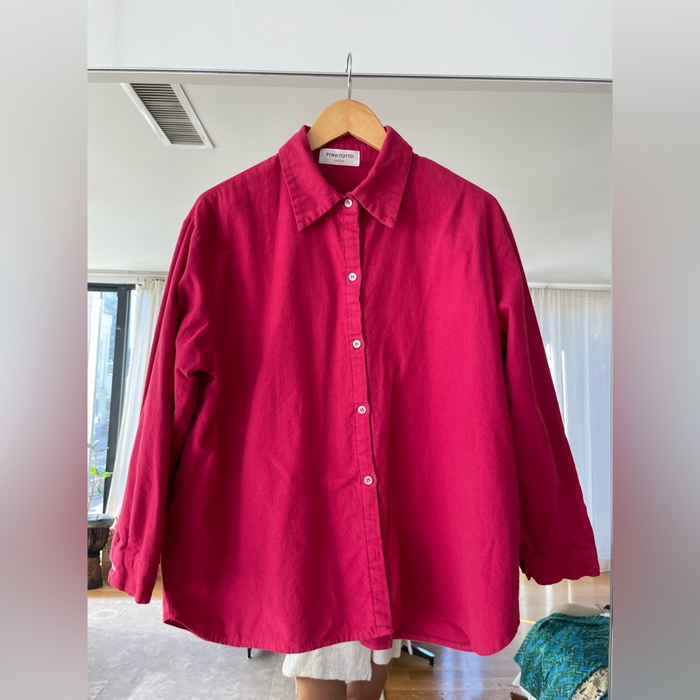 Hot Pink Flannel by Pinkyotto